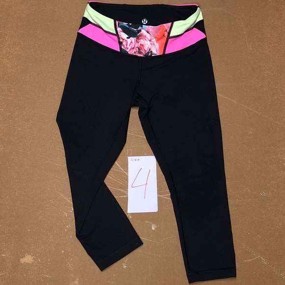 🌻lululemon leggings crops tights🌻 - Picture 4 of 8